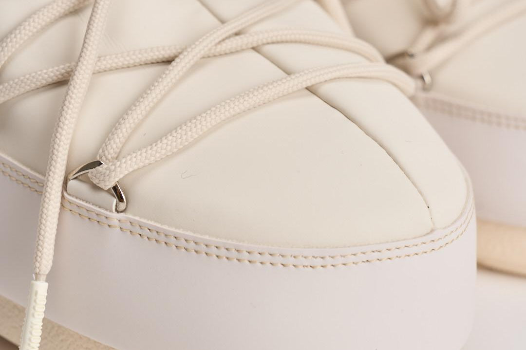 Stivale donna Icon Low Rubber crema 1409380 L002CREAM MOON BOOT 