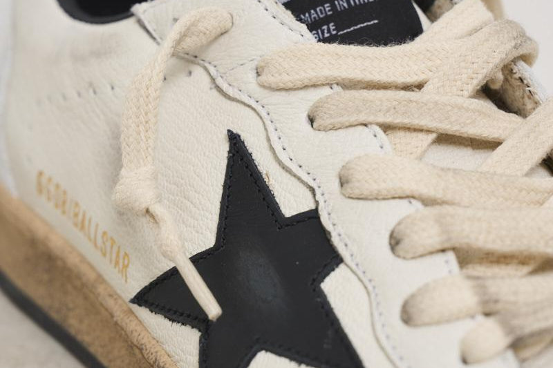 Sneakers uomo Ball Star con talloncino nero GMF00117 F00377110283 GOLDEN GOOSE 
