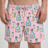 Costume uomo Tequila rosa DONTEQUILASTRIPES 21 MC2 SAINT BARTH 