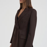 Giacca donna doppiopetto Liliuxy marrone D420436 LILIUXY086MORO P.a.r.o.s.h. 
