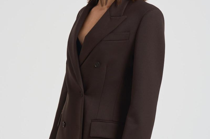 Giacca donna doppiopetto Liliuxy marrone D420436 LILIUXY086MORO P.a.r.o.s.h. 