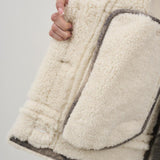 Giubbotto donna in ecomontone grigio vintage LOUISA 66325-9073GREY STAND STUDIO 