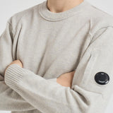 Maglia Lambswool uomo grigia 19CMKN707A 110149AM13 CP COMPANY 