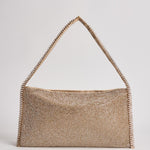 Borsa donna a spalla oro 0016060 RHINESTONE BENEDETTA BRUZZICHES 