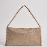 Borsa donna a spalla oro 0016060 RHINESTONE BENEDETTA BRUZZICHES 