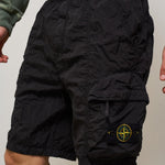 Bermuda uomo Nylon Metal nero L100007 S0019V0029 STONE ISLAND 