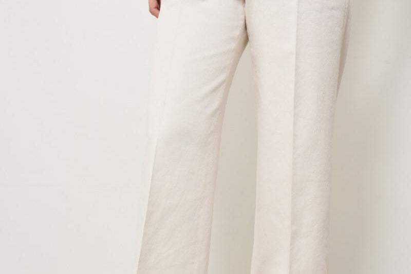 Pantalone donna panna 174929 D6587011 INCOTEX 