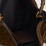 Borsa donna in suede Oskan Hobo Soft marrone PP0200FC C3C14M50BZ ISABEL MARANT 