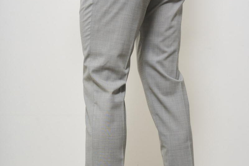Pantalone uomo grigio chiaro Tiberios TIBERIOS 32508240 BRIGLIA 