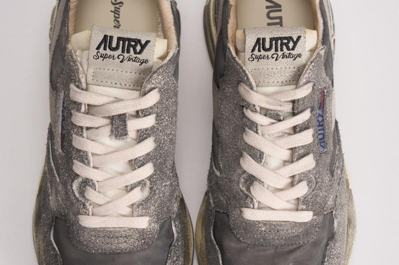 Sneakers uomo Reelwind low in suede grigio WVLM TN03 AUTRY 