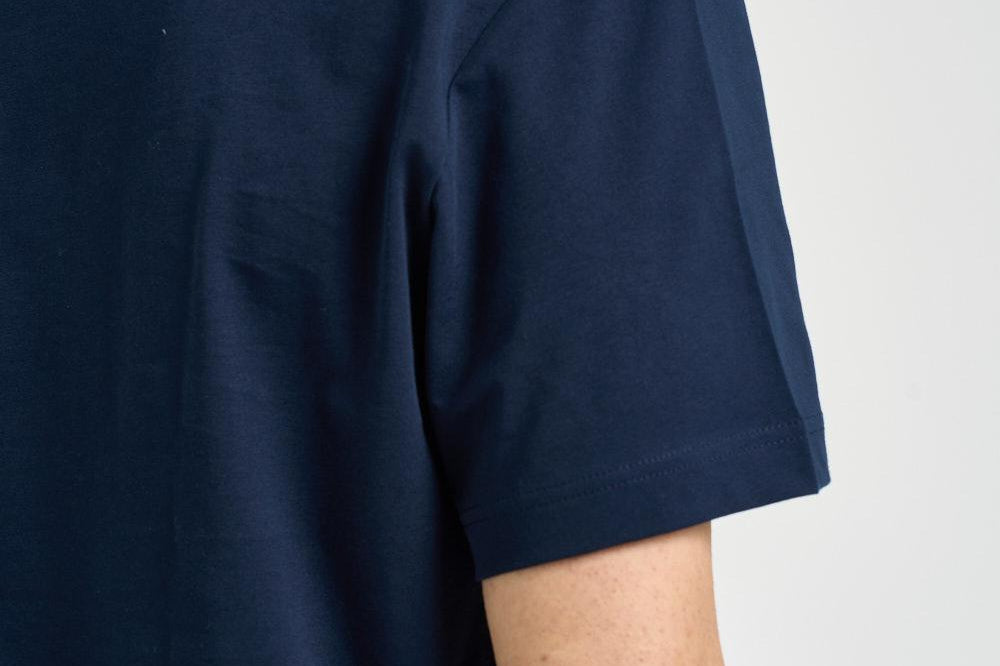 T-shirt uomo girocollo blu TH2827 166 LACOSTE 