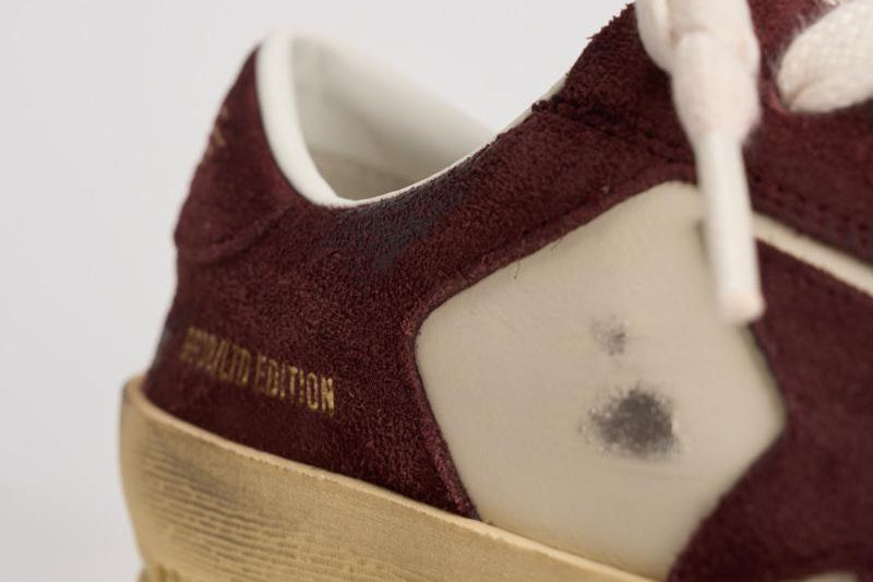 Sneakers donna Stardan bordeaux GWF00333 F00727040527 GOLDEN GOOSE 