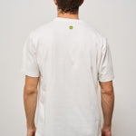 T-shirt uomo girocollo bianca ATH084 002 BARROW 