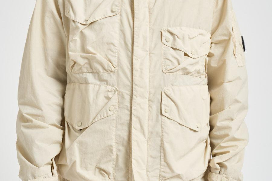 Giubbotto uomo tecnico crema OW013A 114 C.P. COMPANY 