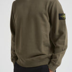 Felpa uomo girocollo verde 6100028 S0A20V0054 STONE ISLAND 