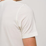 T-shirt uomo girocollo bianca AU1330C 1003 ALPHA STUDIO 