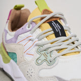 Sneakers donna Yamano 3 grigia 1I29 LIGHTLILACWHITE FLOWER MOUNTAIN 