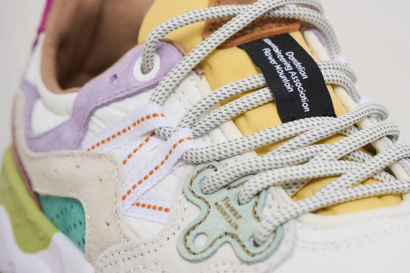 Sneakers donna Yamano 3 grigia 1I29 LIGHTLILACWHITE FLOWER MOUNTAIN 