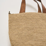 Borsa donna Mirozy in rafia beige MIROZY TEA IBELIV 