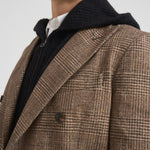 Giacca uomo doppiopetto marrone CN5027 CORTECCIA CIRCOLO 1901 