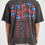 T-shirt uomo stampa all-over antracite 100593 46SUNFADEGREY REPRESENT 
