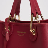 Borsa a mano donna in pelle rossa EW000361 AF12036M5068 EMPORIO ARMANI 