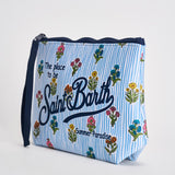 Pochette donna Aline a fantasia floreale ALINE 01003 MC2 SAINT BARTH 