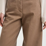 Pantalone donna dritto tortora NAN24 TORTORA NINE IN THE MORNING 