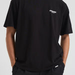 T-shirt uomo girocollo nera OCM41114 BLACK REPRESENT 