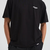 T-shirt uomo girocollo nera OCM41114 BLACK REPRESENT 