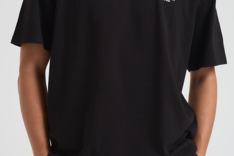 T-shirt uomo girocollo nera OCM41114 BLACK REPRESENT 