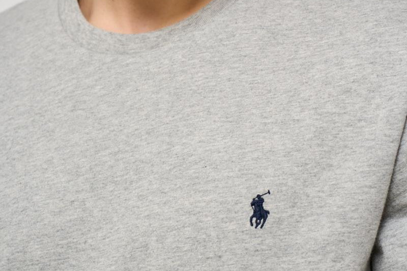 T-shirt uomo girocollo grigia 714844756 003 RALPH LAUREN 