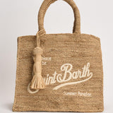 Borsa donna Colette in rafia naturale beige COLETTERAFFIA 00222L MC2 SAINT BARTH 