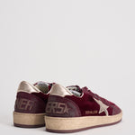 Sneakers Ballstar donna bordeaux GWF00117 F00747640533 GOLDEN GOOSE 