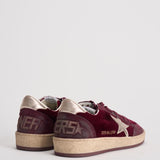 Sneakers Ballstar donna bordeaux GWF00117 F00747640533 GOLDEN GOOSE 
