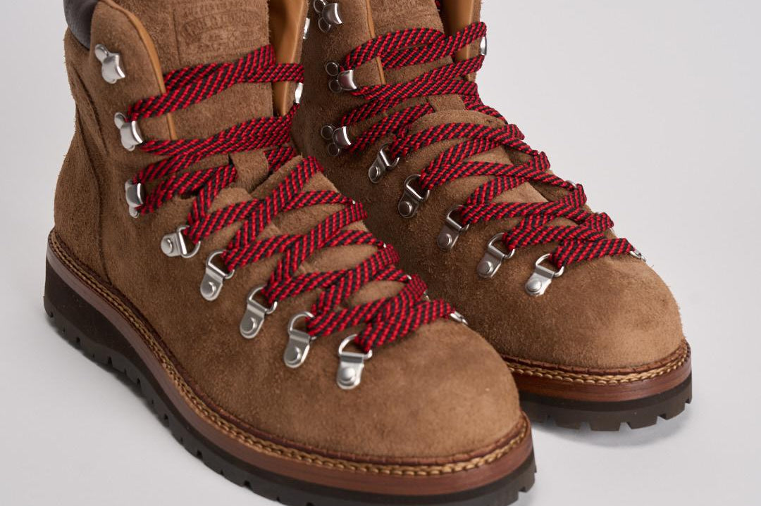 Stivaletto uomo in suede marrone 812974118 001 RALPH LAUREN 