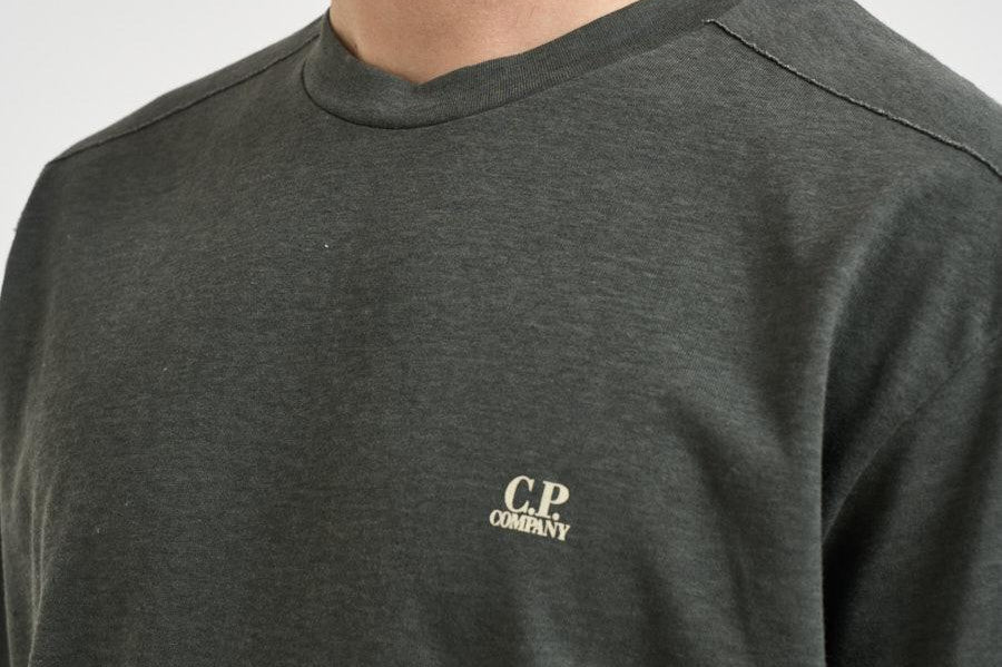 T-shirt uomo girocollo grigio scuro TS192A 921 C.P. COMPANY 