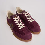 Sneakers uomo in suede e pelle bordeaux 809973707 003 RALPH LAUREN 
