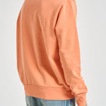 Felpa uomo girocollo arancione pastello 710916689 504 RALPH LAUREN 