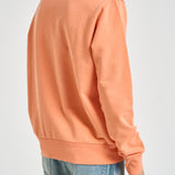 Felpa uomo girocollo arancione pastello 710916689 504 RALPH LAUREN 