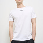 T-shirt donna girocollo bianca A1OM2312JA4 01 GCDS 