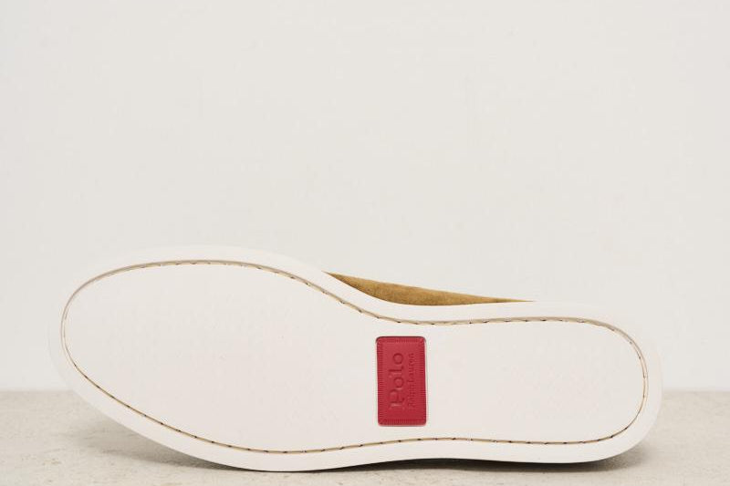 Mocassino uomo in suede marrone 803961293 003 RALPH LAUREN 