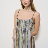 Abito donna lungo a righe multicolor DS25SG1S BR002HSM9KS MISSONI 