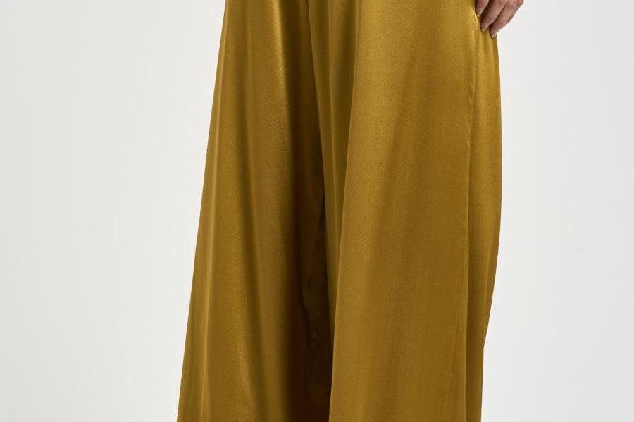 Pantalone donna Sandy a palazzo oro 326SS3808S GOLDEN DANAME 
