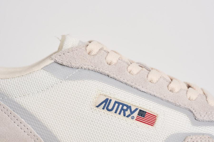 Sneakers uomo Wildpace bianco e beige LDLM AK01 AUTRY 