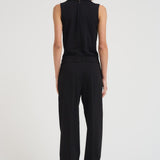 Tuta donna lunga nera I35 Y69 LIVIANA CONTI 