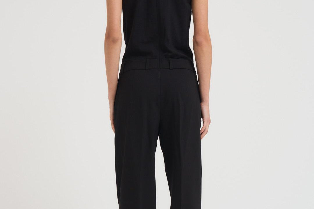 Tuta donna lunga nera I35 Y69 LIVIANA CONTI 