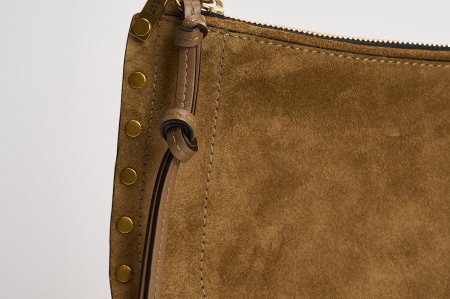 Borsa donna Oskan soft zipped cammello BF0066FA B2C03MTAUPE ISABEL MARANT 