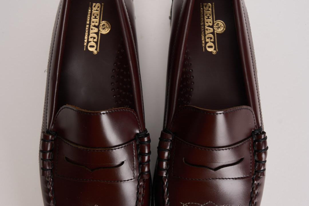 Mocassino uomo marrone con ricami chiari 751221W MARRONE SEBAGO 