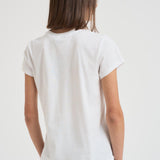 T-shirt donna in cotone bianca 211898698 005 RALPH LAUREN 